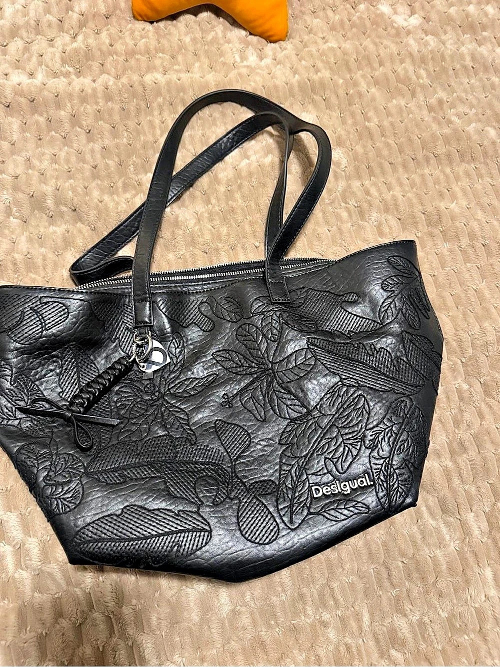 Desigual Black Tote Bag